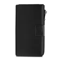 Мужской кожаный клатч Ricco Grande K18809bl-black
