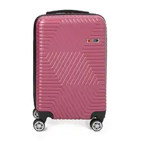Чемодан маленький 4 колеса Ricco Grande T1ABS600rose-M