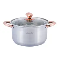 Каструля зі скляною кришкою Kamille KM-4933 4.5 л 22 см