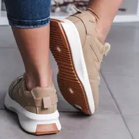 Кроссовки женские Fashion Auburn 3531 36 размер 23 см Бежевый