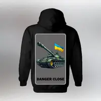 Женские/Мужские худые "DANGER CLOSE" - Милитари принты на трехнитке