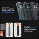 Защитное стекло Spigen для iPhone 15 Pro Max - EZ FIT GLAS.tR (2 шт), Clear (AGL06872)
