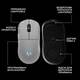 Мышь компьютерная безпроводная Logitech PRO 2 Lightspeed White L910-007302 белая