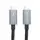 Кабель PowerPlant Thunderbolt 3, USB-C - USB-C, 40Gbps, 100W, 20V/5A, 4K/60HZ, 2м