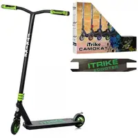 Самокат трюковый I-Trike SR2-068-3-BGR 89 см зеленый