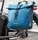 Велосипедная сумка на багажник с дождевиком 25L Bikemate 804019-1 синяя