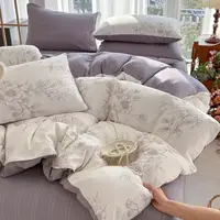 Постільна білизна полуторна з мусліну Colorful Home Print 4 20826 150х210 см