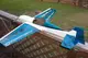 Самолёт радиоуправляемый Precision Aerobatics Katana Mini 1020мм KIT синий