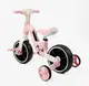 Детский велосипед-трансформер Best Trike BT-680 подсветка озвучка колеса 10". Pink and White (168708)