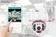 Поворотная уличная PTZ камера видеонаблюдения N4-4G SIM 2 mp 360° (7764)