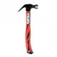 Молоток столярный 450 г, ручка из фибергласса. INTERTOOL HT-0223