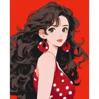 Картина за номерами "Аніме. Girl" 40х50 см