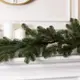 Хвойная литая гирлянда 2 м зеленая ветки елки