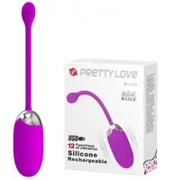 Перезаряжаемое виброяйцо PRETTY LOVE «BROOK» 12 режимов вибрации