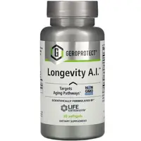 Натуральная добавка Life Extension Geroprotect Longevity A.I., 30 капсул