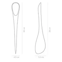 Лопатка кухонна Vinzer Culinary VZ-50670 30.3х6 см бежева