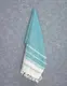 Полотенце банное Arya Bergama A107294-Turquoise 90х180 см бирюзовое