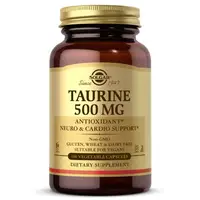 Аминокислота Solgar Taurine 500 mg, 100 вегакапсул