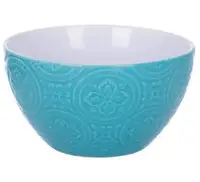 Салатник Limited Edition Pattern Blue 18581B 650 мл блакитний