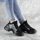 Кроссовки женские Fashion Flitter 2310 37 размер 24 см Черный