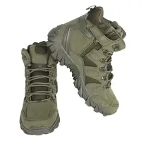 Черевики тактичні Lesko GZ702 Green р. 39 зносостійкі високі армійські для військових