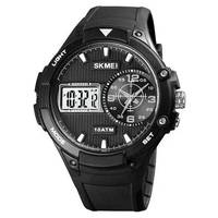 Часы наручные мужские Skmei 1761BKWT черные с белым
