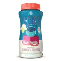 Витамины и минералы Solgar U-Cubes Children's Calcium With D3, 120 желеек