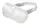 Маска на очі Satin Love Mask, White