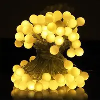 Світлодіодна гірлянда Lesko YQ001 Balls Тепле світло 10 м новорічні світильники