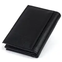 Визитница-книжка ST Leather 19213 Черная