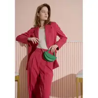 Женская кожаная мини-сумка Сhris micro зеленая