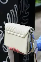 Сумка клатч женская бежевая код 7-0040