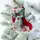 Новогодний носок для подарков Stenson TL00338 19490 25х19 см
