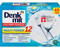 Таблетки для посудомоечной машины Denkmit Geschirr-Reiniger Milti-Power 4066447413762 40 шт