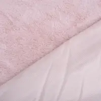 Тканина штучне хутро Кролик Крош 150 см 380 г/м2, для одягу, шуб, жилетів та інтер'єрного декору пудра