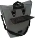 Велосипедная сумка на багажник с дождевиком 22L Bikemate серая