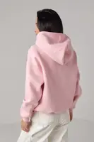 Теплі худі з написом alexanderwang - розовий колір, S