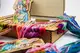 Органайзер-парковка с отверстиями для намотки ниток Ангелочки ТМ Embroidery Craft Органайзер под процесс 35х26х6 66 отверстий грецкий орех OG-069