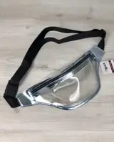 Сумка Бананка силиконовая с голубым