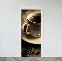 Виниловая наклейка на двери (самоклеющаяся ламинированная пленка) 200 х 80 см