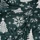 Плед Ardesto Christmas Flannel Елки Зеленый ART0128PB 160х200 см