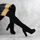 Ботфорты женские Fashion Senna 2161 40 размер 25,5 см Черный