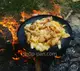 Сковорода для пикника с съемными ручками из диска бороны