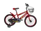 Велосипед детский 18 "Scale Sports" (ручной и дисковый тормоз) T20 Red