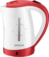 Электрочайник Sencor SWK150RD 0,5 л бело-красный