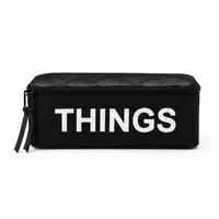 Сумка хлопковая ORGANIZE  для вещей 30х20х10 см THINGS (черный)