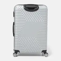 Чемодан большой 4 колеса Ricco Grande T1ABS600silver-XL
