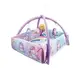 Игровой коврик 4 в 1 Activity Gym and Ball Pit, погремушки, набор пластиковых шариков 25 шт. Pink (139205)