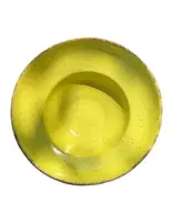 Тарілка для пасти Декор Кераміка Freedom Yellow FY-0300 300 м