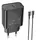 Адаптер мережевий BOROFONE Type-C для Lightning Cable Power single port charger set BA71A | 1Type-C, 20W/3A, PD/QC|